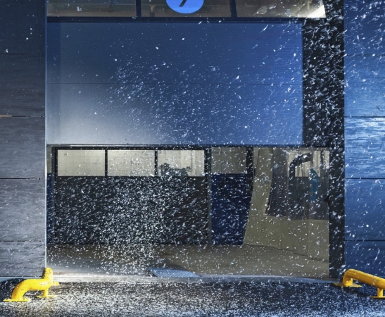 Панорамные ворота AluTherm в Владикавказе