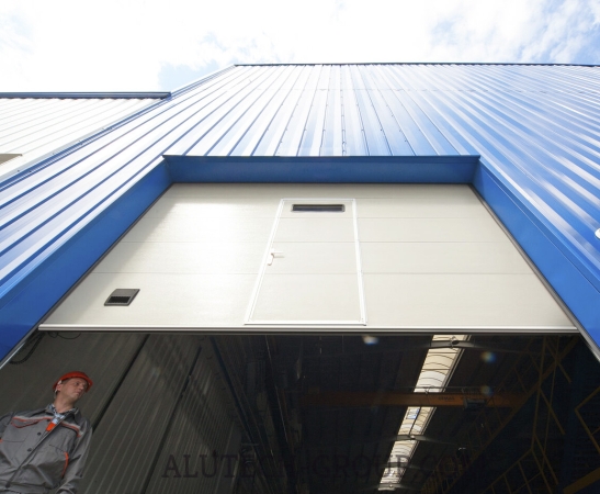 Промышленные ворота Алютех Protrend в Владикавказе