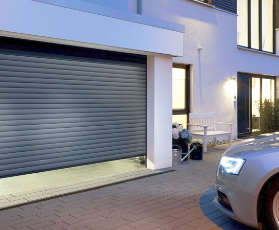 Ворота из роллетного профиля в Владикавказе